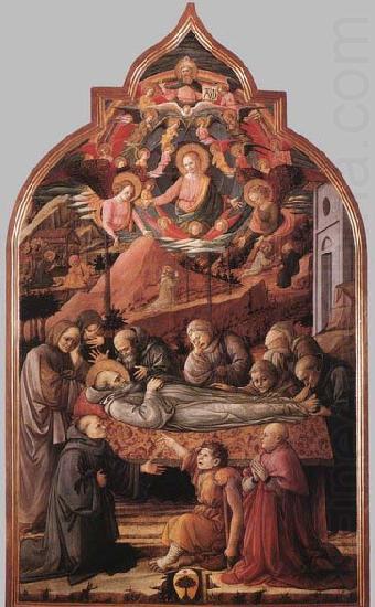 Fra Filippo Lippi Funeral of St Jerome china oil painting image